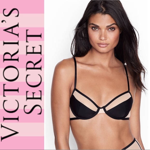 Victoria's Secret Other - Victoria's Secret Unlined Mesh Demi Bra